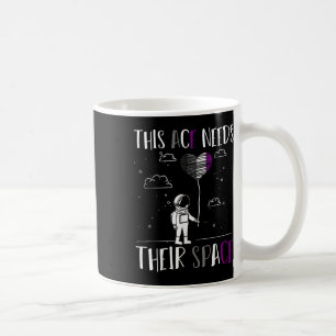 Auality Pride Funny Aual Pride Outer Space Ace Aua Coffee Mug