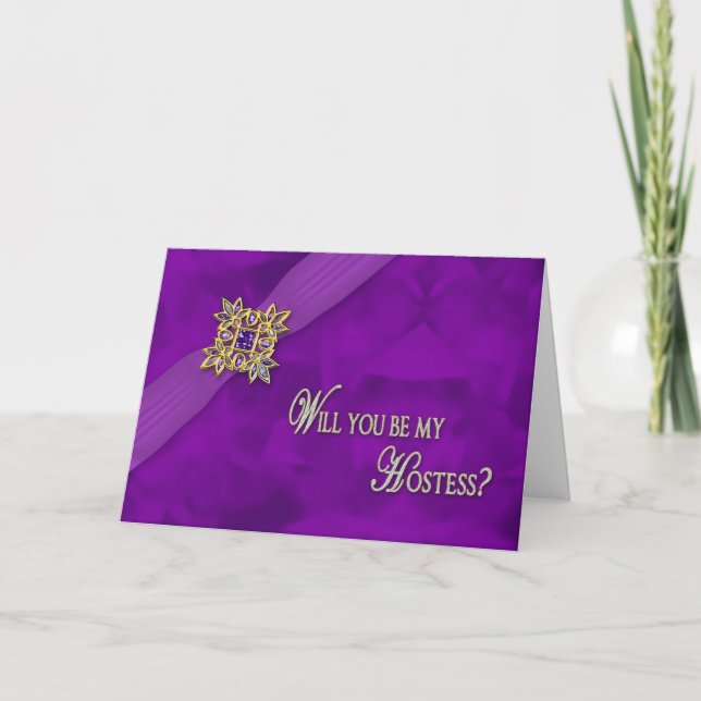 Auberge - Invitation de l'intendant nuptial (Devant)