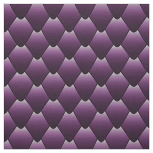 Aubergine Dragon Scales Fabric
