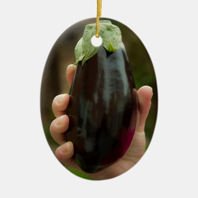 Aubergine Ornament (Front)