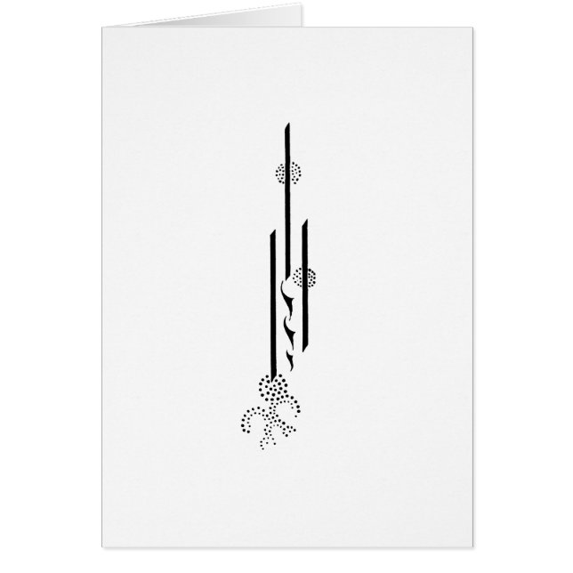 Aubrey Beardsley Card (Front)