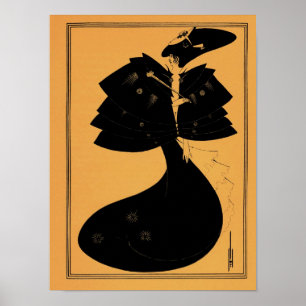 Aubrey Beardsley drawing from Salome Poster