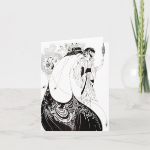 Aubrey Beardsley La carte de pointage Peacock