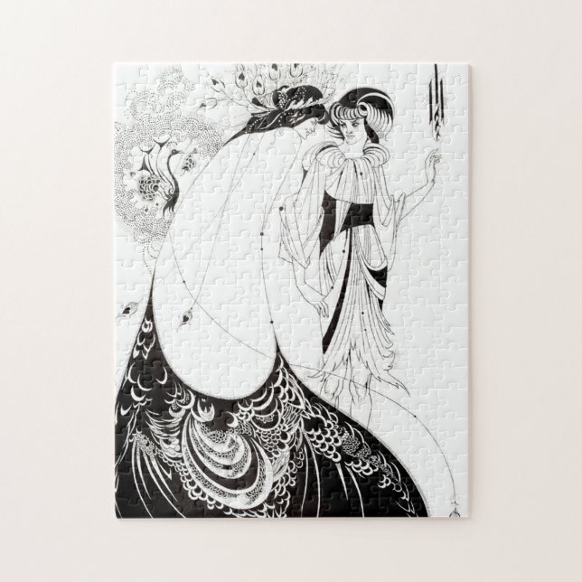 Aubrey Beardsley Le Puzzle des jupes de Peacock (Vertical)