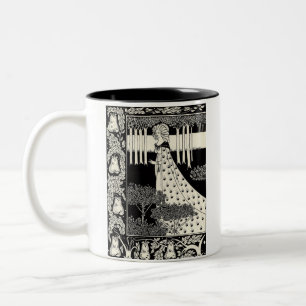 AUBREY BEARDSLEY  Two-Tone COFFEE MUG