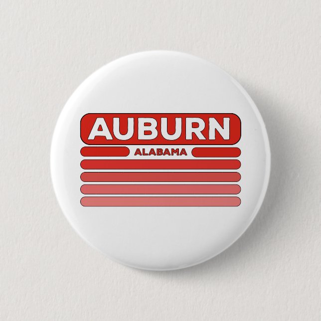 Auburn Alabama 2 Inch Round Button (Front)