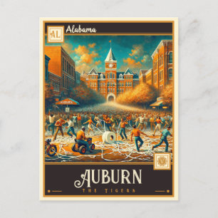 Auburn, Alabama   Vintage Postcard