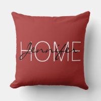 Auburn colour home monogram
