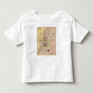 Auburn, Lewiston Map Toddler T-shirt