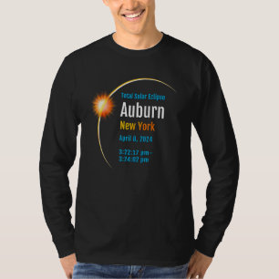 Auburn New York NY Total Solar Eclipse 2024 1 T-Shirt