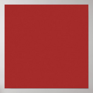 Auburn  (solid color)   poster