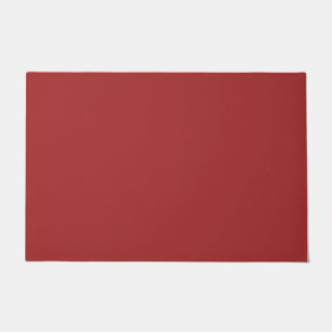 Auburn (solid colour) doormat