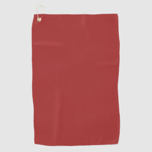 Auburn (solid colour) golf towel