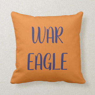 Auburn theme pillow