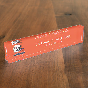 Auburn University   Auburn Football Nameplate