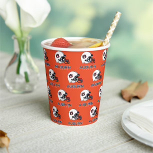 Auburn University   Auburn Football Paper Cups
