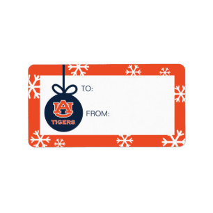 Auburn University   Auburn Gift Label