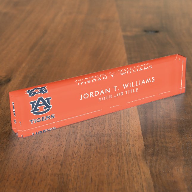 Auburn University | Auburn Nameplate (Side)