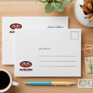 Auburn University   Auburn Tigers Envelope