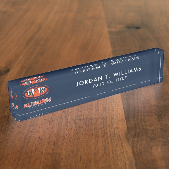 Auburn University | Auburn Tigers Nameplate (Side)