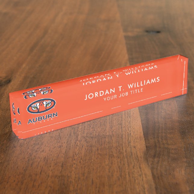 Auburn University | Auburn Tigers Nameplate (Side)