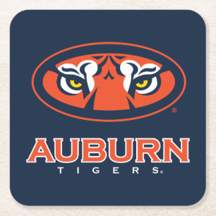 Auburn University   Auburn Tigers Square Paper Coaster