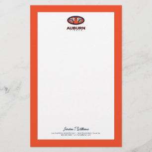 Auburn University   Auburn Tigers Stationery