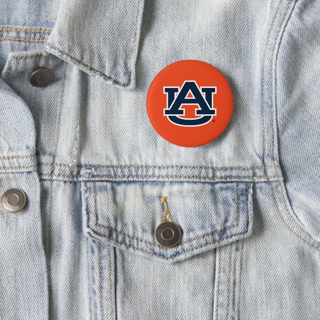 Auburn University | Auburn UA Logo 2 Inch Round Button (In Situ)