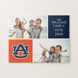 Auburn University   Auburn UA Logo Jigsaw Puzzle