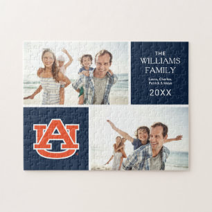 Auburn University   Auburn UA Logo Jigsaw Puzzle