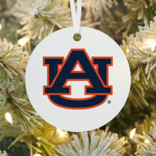 Auburn University   Auburn UA Logo Metal Ornament
