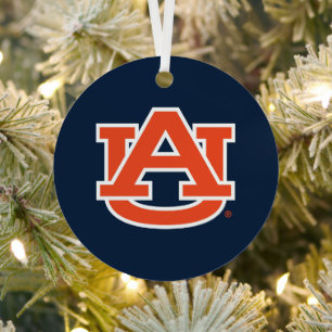 Auburn University   Auburn UA Logo Metal Ornament