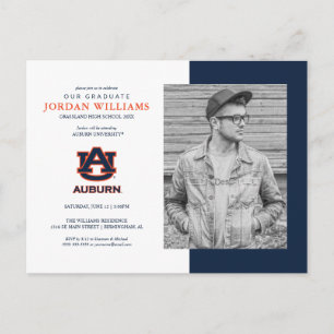 Auburn University   Future Auburn Grad Announcement Postcard