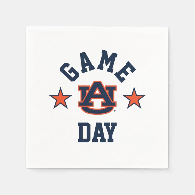 Auburn University Game Day Napkin (Front)