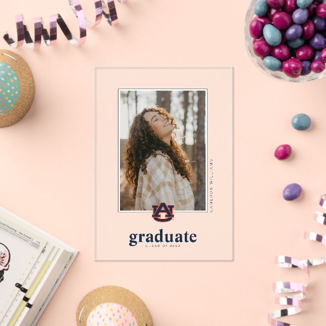 Auburn University Graduation | Auburn Tigers Acrylic Invitations (Insitu (Celebration))