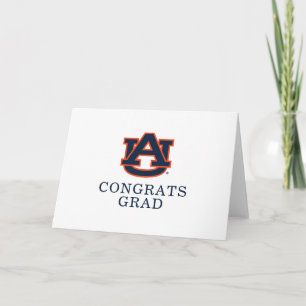 Auburn University Graduation   Auburn Tigers Card