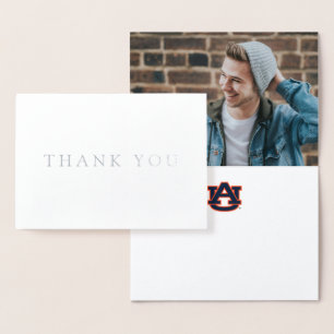 Auburn University Graduation   Auburn Tigers Foil Card