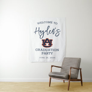 Auburn University Graduation   Auburn Tigers Tapestry