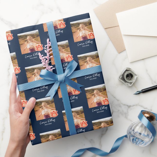 Auburn University Graduation – Auburn Tigers Wrapping Paper (Gifting)