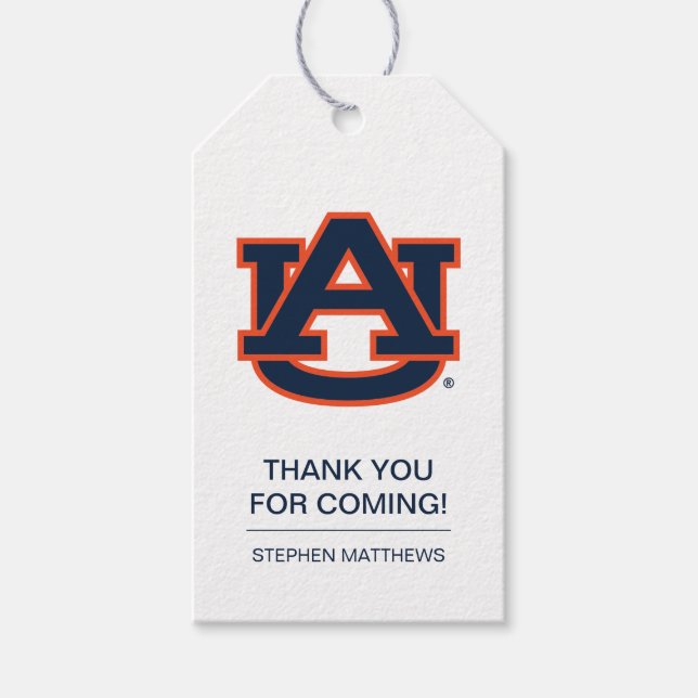 Auburn University | Graduation Gift Tags (Front)