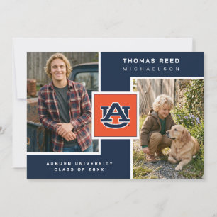 Auburn University Graduation Invitation