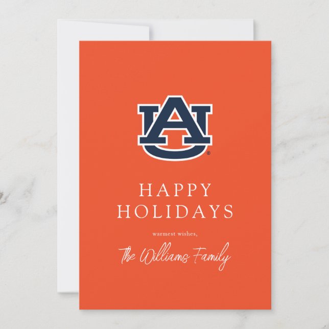 Auburn University | Holiday Pattern Announcement (Front)