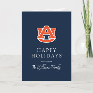 Auburn University   Holiday Pattern Card