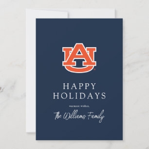 Auburn University   Holiday Pattern Card