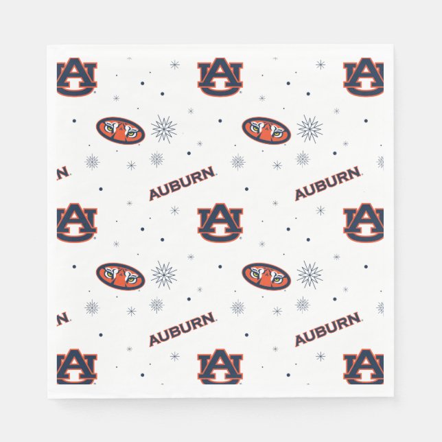 Auburn University | Holiday Pattern Napkin (Front)