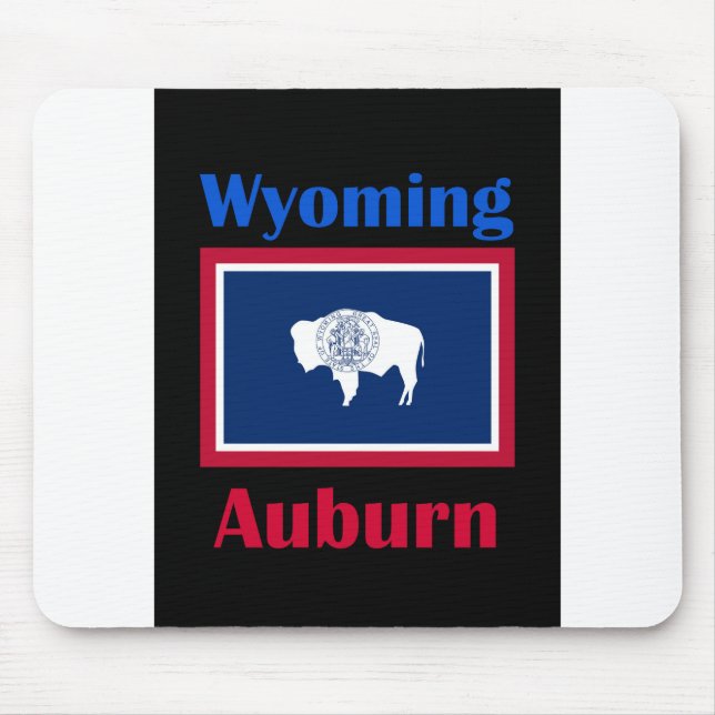 Auburn Wyoming Mouse Pad (Front)