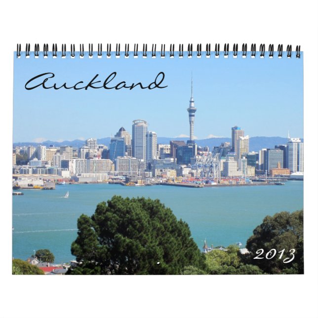 auckland 2013 calendar (Cover)