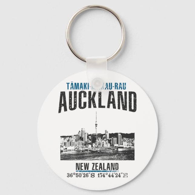 Auckland Keychain (Front)