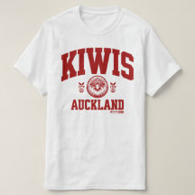 Auckland Kiwis - Vintage Style Red