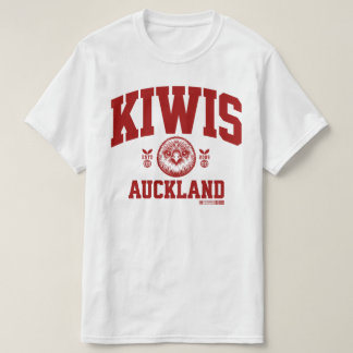 Auckland Kiwis - Vintage Style Red T-Shirt